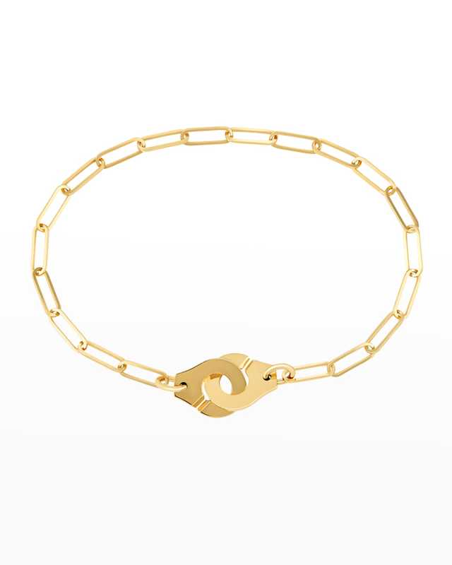Yellow Gold Menottes R10 Medium Bracelet